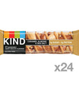 KIND Bars Caramel Almond  Sea Salt Healthy Snacks Gluten Free Low Sugar 6g Protein 24 Count