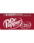 Dr Pepper Soda 12 fl oz cans 12 pack