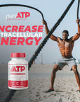 Pure ATP Capsules, Adenosine Triphosphate - Increase Energy, Endurance, Strength, Recovery & Muscle Pump, Faster Than Creatine HMB & Nitric Oxide, Natural Pre Workout Supplement - 90 Count