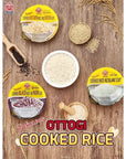 OTTOGI Delicious Cooked Rice Gluten Free Microwavable Instant Cooked Rice Precooked Ready To Eat Container 740 Oz 12 Count