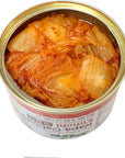 Korean Canned Kimchi Napa Cabbage Kimchi Naturally Fermented NonGMO No preservatives No additives 564oz