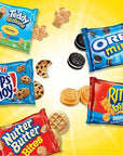 Oreo, Chips Ahoy, Ritz, Nutter Butter, Teddy Grahams Variety Pack - Nabisco Cookies Assortment Bulk (40 Count)