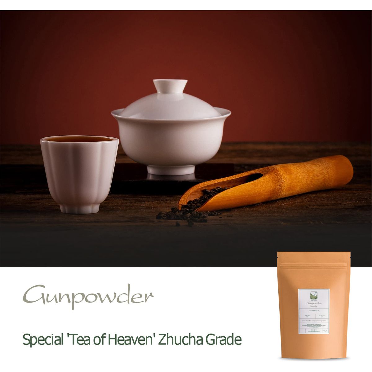 Gunpowder Green Tea from China  Chinese Temple of heaven Tea  Pellet Tea  Zhu Cha Zhucha  Gun Powder Green Tea Chinese Gunpowder Tea Gunpower Green Tea Powder Greentea