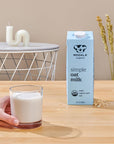 Mooala Organic Simple Oat Milk 32oz  3 Ingredient Shelf Stable No Gums No Oils No Fillers NonGMO No Additives Dairy Free Plant Based Milk 6 pack