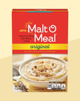 Malt-O-Meal, Original Malt-O-Meal Hot Breakfast Cereal, Quick Cooking, 28 Ounce Box (Pack of 4)