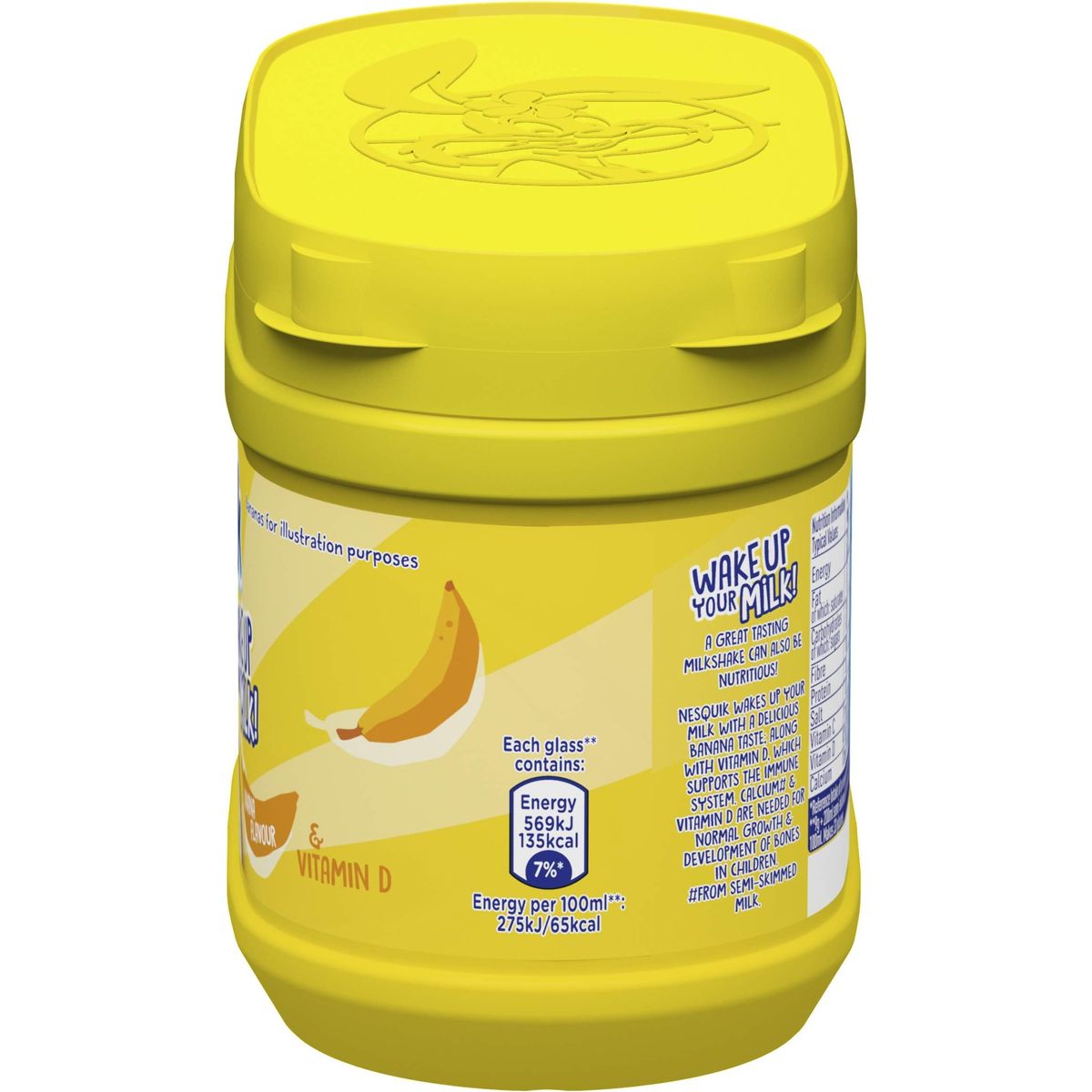 Nesquik Banana Flavour Milkshake Powder 300 g Pack of 5