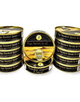 Brivais Vilnis Riga Smoked Sprats in Oil Product of Lativa Kosher 56 oz 160 grams Pack of 12