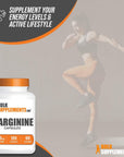 BulkSupplements.com L-Arginine 1000mg Capsules - Arginine Supplement, Nitric Oxide Supplement, L Arginine Capsules - Nitric Oxide Pills, Gluten Free - 2 Capsules per Serving, 120 Capsules