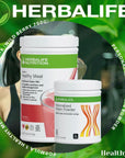 HERBALIFE (Duo) Formula 1 Healthy Meal Nutritional Shake Mix (Wild Berry) with Personalized Protein Powder