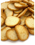 Sea Salt Bagel Chips, Bulk Size (24oz. Resealable Zip Lock Stand Up Bag)