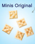 Premium Original Mini Saltine Crackers, 6 - 11 oz Boxes