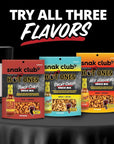 Snak Club x Hot Ones Smoky Sweet Snack Mix Spicy Snacks with Peanuts Pretzels Sesame Sticks Toasted Corn  Cashews Inspired by Hot Ones Hot Sauce 10 oz Bag