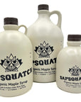 Sapsquatch Organic Maple Syrup  Quart  GradeA Amber Rich