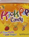 Maohuat Kick Pop Candy, 5 gm - 60 Pouches