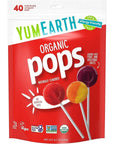 YumEarth Organic Pops Variety Pack