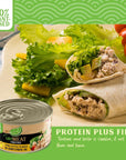 unMEAT Plant Based Tuna Style Flakes  Easy to Prepare Plant Based Canned Tuna  ProteinRich Vegan Tuna in Sunflower Oil 12 pack