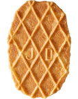 Jules Destrooper Mini Butter Crisp Snack Packs - Crisp, Caramelized Waffle Cookies, Certified Kosher Dairy, Non-GMO, Authentic Biscuits Made in Belgium, 4 Mini Butter Crisps per pack, Box of 12, On-The-Go Snack