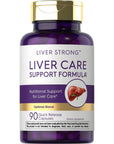 Carlyle Liver Support Supplement | 90 Capsules | Powerful Complex | Liver Care Formula | Non-GMO, Gluten Fee