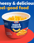 Kraft Triple Cheese Macaroni  Cheese 205 Oz Cups 4 Ct