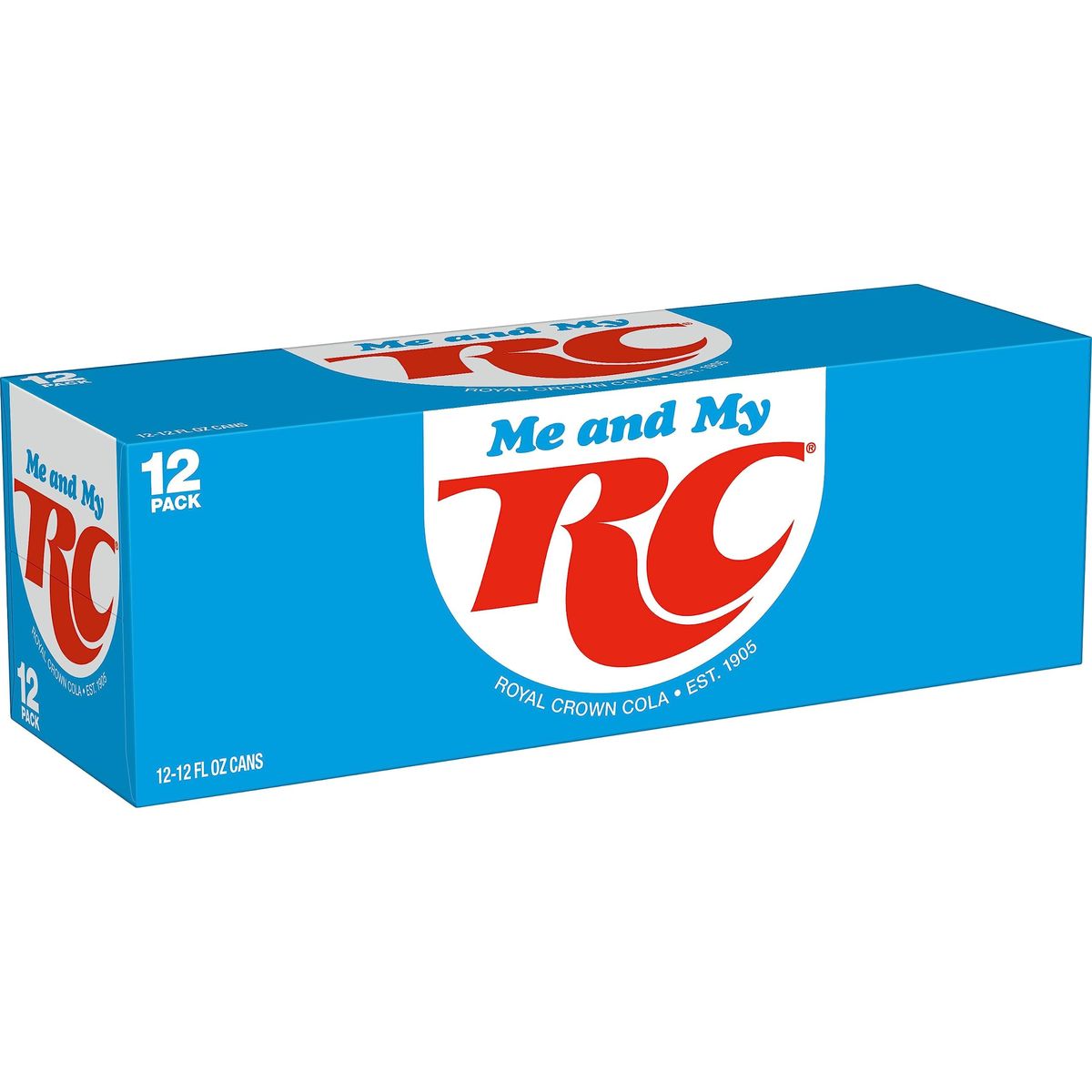 RC Cola Soda 12 Fl Oz Pack of 12