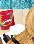 SKITTLES Original Summer Chewy Candy, Grab N Go, 9 Oz Resealable Candy Bag