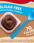 Snack Pack Sugar-Free Chocolate Pudding Cups, 4 Count, 12 Pack