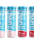 Nuun Hydration Daily, Wellness Electrolyte Tablets, Mixed Berry, 4 Pack (40 Servings)