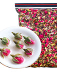 Phnom Penh Rose 88oz250g Dried Rose Buds tea Edible Rose Tea Fragrant Dried Flowers for TeaJams cakes desserts or other baked goods