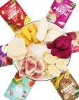 ONETANG FreezeDried Mixed Fruit 12 Pack SingleServe Pack Non GMO Kosher No Add Sugar Gluten free Vegan Holiday Gifts Healthy Snack 035 Ounce