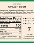 Strongwater Sparkling Ginger Beer  12 Pack Cans 84 Fl Oz Each  Premium Craft Cocktail Mixer Made with Filtered Rocky Mountain Water  Ginger Root  Real Cane Sugar No Artificial Flavors