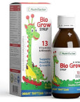 Nutrifactor's BioGrow: A Complete Multivitamins Formula for Kids to Promote Height Growth & Healthy Development - 13 Essential Nutrients to Support Kids' Growth and Development (120ml)