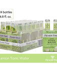 FeverTree Water No Artificial Sweeteners Lemon Tonic 1632 Fl Oz Pack of 24