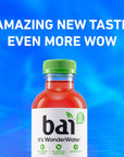 Bai Flavors Variety Pack Antioxidant Infused Water Beverage with Vitamin C and No Artificial Sweeteners 18 fl oz bottles 12 pack