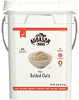 Augason Farms Quick Rolled Oats Emergency Food Storage 10 Pound Pail Model511190