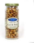 Giusto Sapore Ready To Eat Ceci  Fava Beans  45oz Chick Peas  Imported from Italy  Family Owned