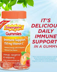 Emergen-C 750mg Vitamin C Gummies for Adults, Immune Support Gummies with B Vitamins, Gluten Free, Orange, Tangerine and Raspberry Flavors - 63 Count