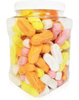 Sarahs Candy Factory Assorted Circus Peanuts Marshmallow  Spangler Retro Candy in Jar 15 Lbs