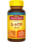 Nature Made Chewable 5HTP 100mg, 5-HTP Mood Support Supplement, 30 5 HTP Chewable Tablets, 30 Day Supply