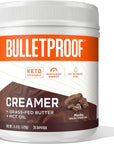 Bulletproof Mocha Creamer 148 Ounces Keto Coffee Creamer with MCT Oil GrassFed Butter and Real Cocoa