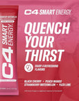 C4 Smart Energy Powder Stick Packs - Sugar Free Performance Fuel - 14 Count