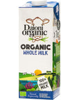 Daioni Organic Whole UHT Milk 3.5% fat content (1 Litre)