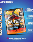 G Fuel Sage Mode Energy Powder, Sugar Free, Clean Caffeine Focus Supplement, Water Mix, Pomelo Fruit + Peaches Flavor, Focus Amino, Vitamin + Antioxidants Blend - 9.8 oz (40 Servings)