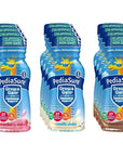 PediaSure Grow & Gain Nutrition Shake for Kids, Immune Support Shake Variety Sampler Pack - 12 Pack Of 8 Fl Oz Bottles - By Obanic (12-Pack)