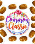 Common Classic Werthers Original Caramel Hard Candy Individually Wrapped  Bulk Sizes 15 Pounds  Comes in a Resealable Stand up Bag  Packaged and Distributed by Common Classic Candy Company