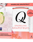 Q Mixers Grapefruit Premium Cocktail Mixer 75 oz 12 Cans