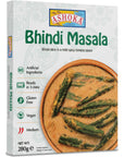 ASHOKA Ready to Eat 1932 Vegan Spiced Orka AllNatural Bhindi Masala Real Indian Meals Kosher Certified Great for Offices Healthy Work Lunch GlutenFree and with No Preservatives Pack of 1