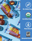 Sweet Nothings Chocolate USDA Organic Nut Butter Bites Protein Bar Nut  Date Snack Filled with Peanut Butter 122 Bite Value Packs  No Added Sugar Plant Based Vegan Only 7 Ingredients