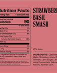 NOPE NonAlcoholic Cocktail Alternatives  Bubbling with Natural Botanical Flavors  ReadytoDrink Zero Proof Cocktails  12 Fl Oz Cans Strawberry Basil Smash 12 count