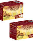 Prince of Peace Instant Ginger Honey Crystals 2 Packs of 30 Sachets  Instant Hot or Cold Beverage  Easy to Brew Ginger and Honey Crystals