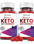 Justified Laboratories (2 Pack) Ketonaire Keto ACV Gummies 1000MG - 120 Gummys